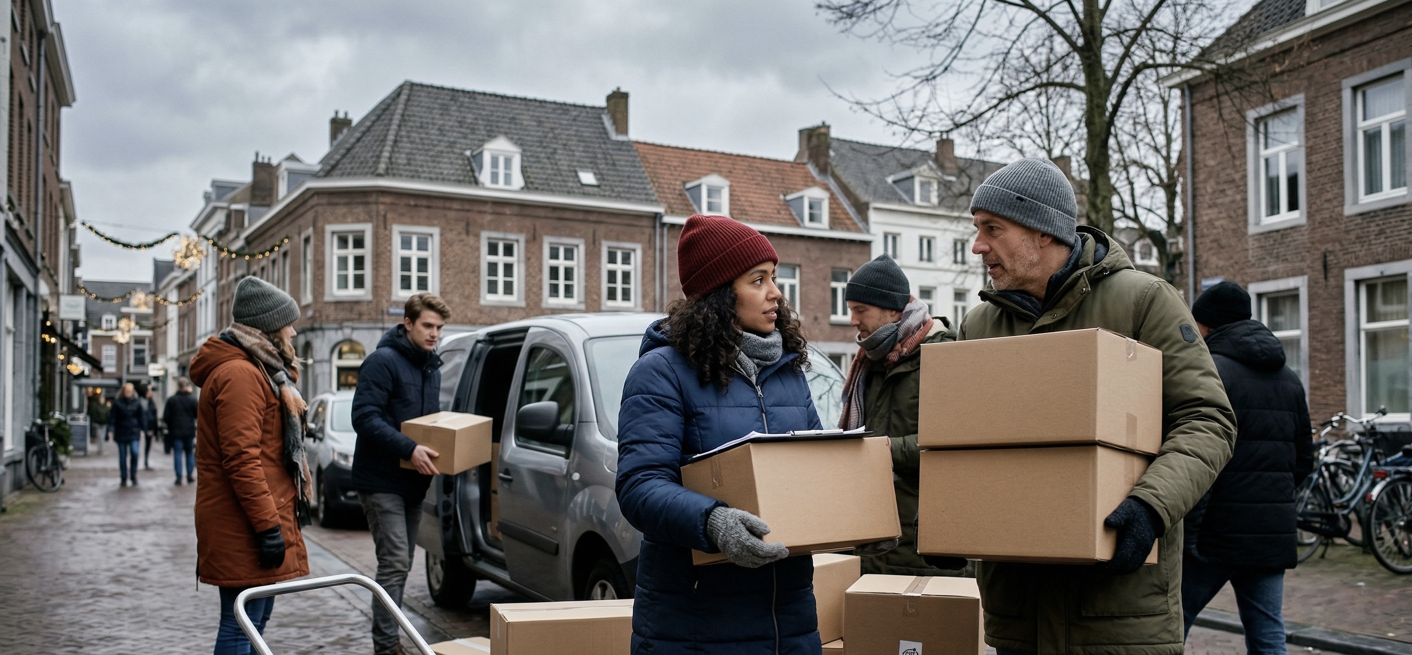 Holiday Package Distribution — December 3, 2023